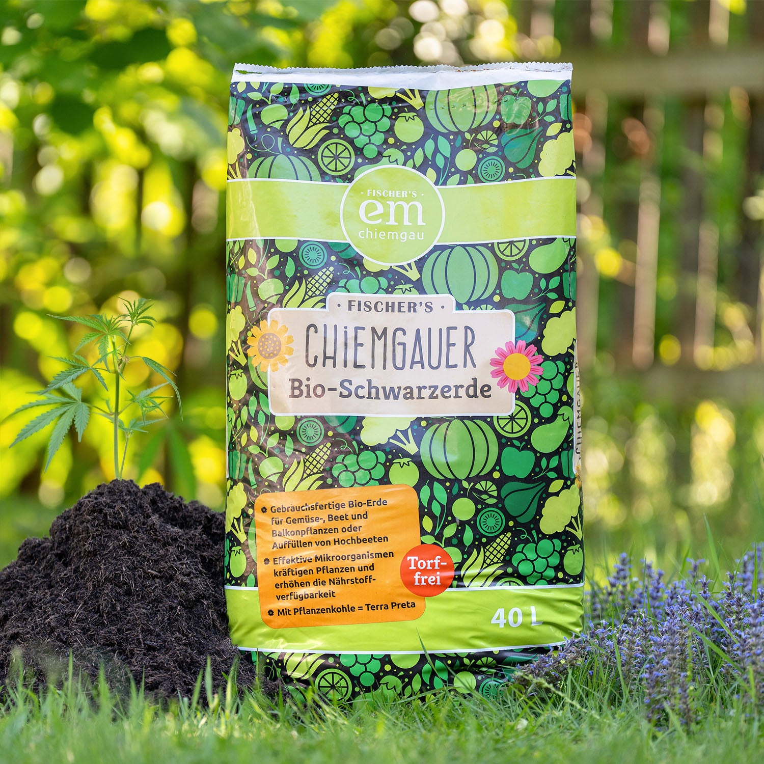 Sack Erde für Cannabisanbau