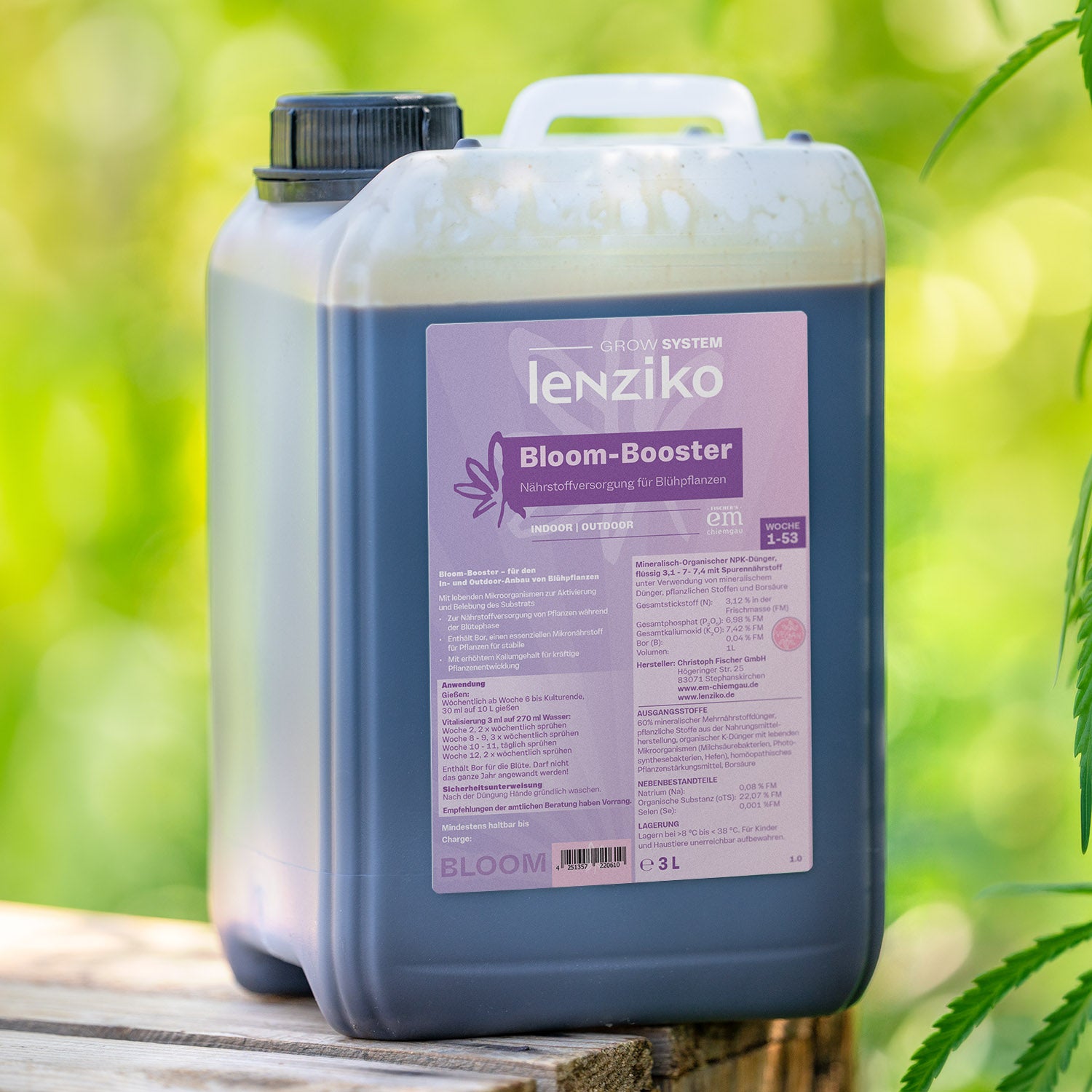 Lenziko Bloom Booster 3L Kanister