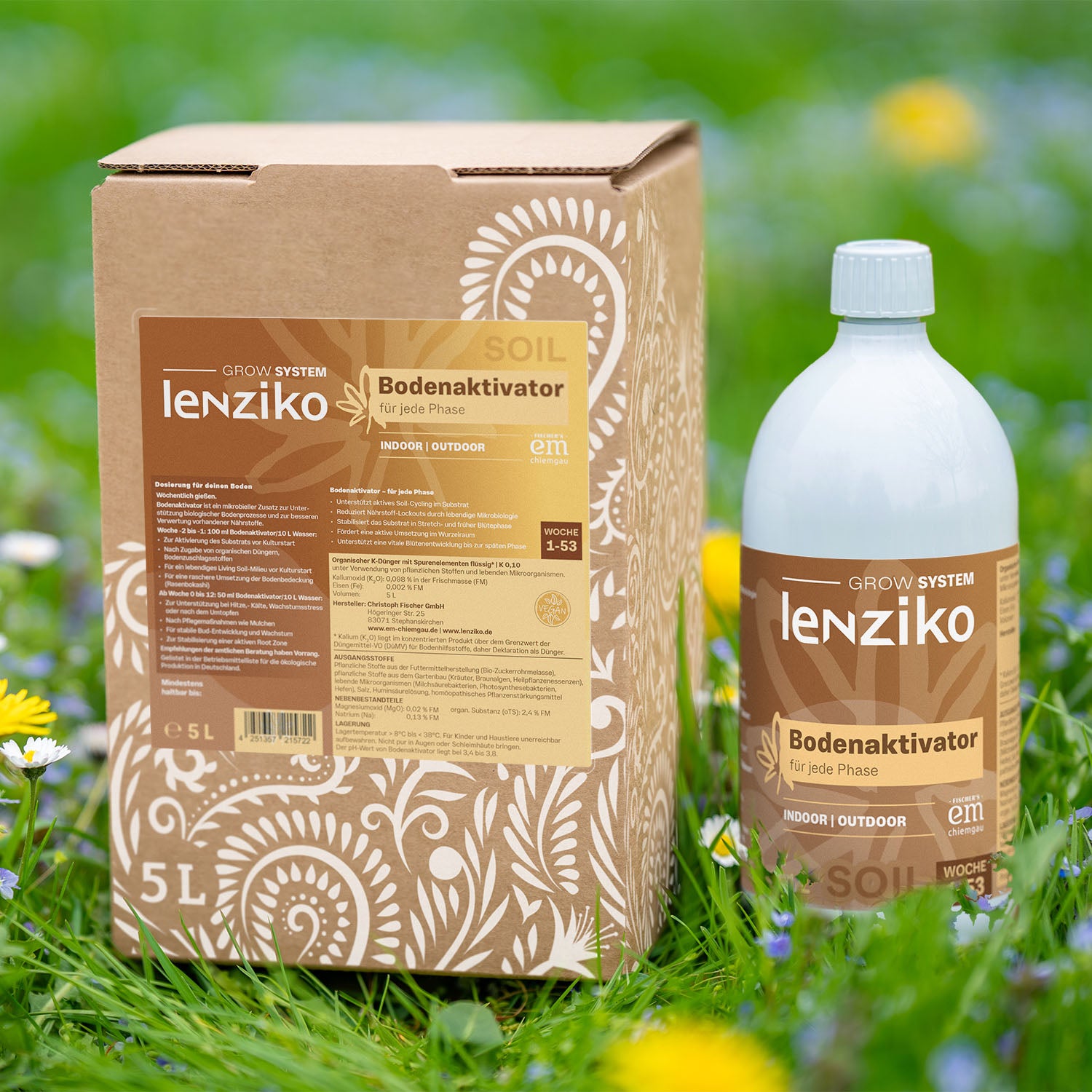 Lenziko Bodenaktivator 5L und 1L