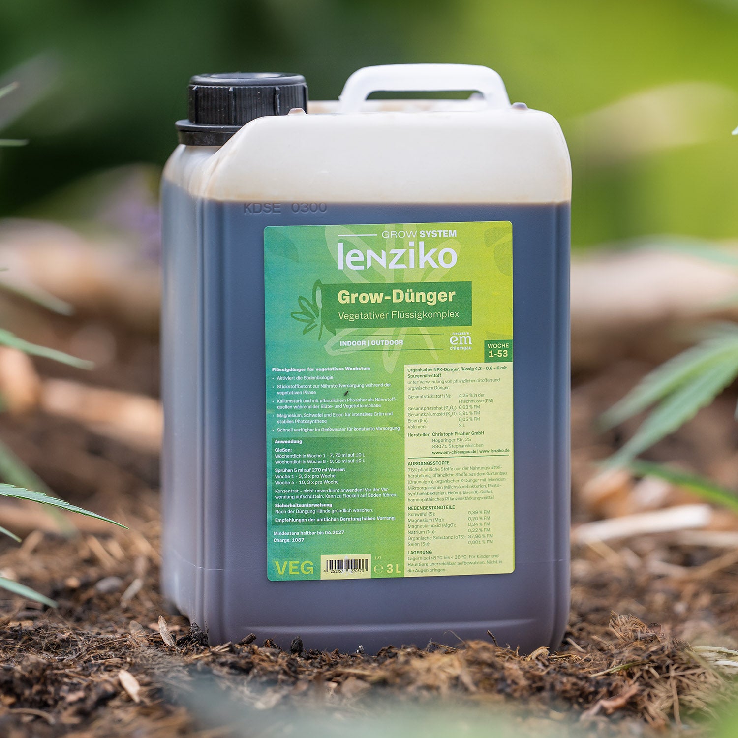 Lenziko Grow-Dünger 3L