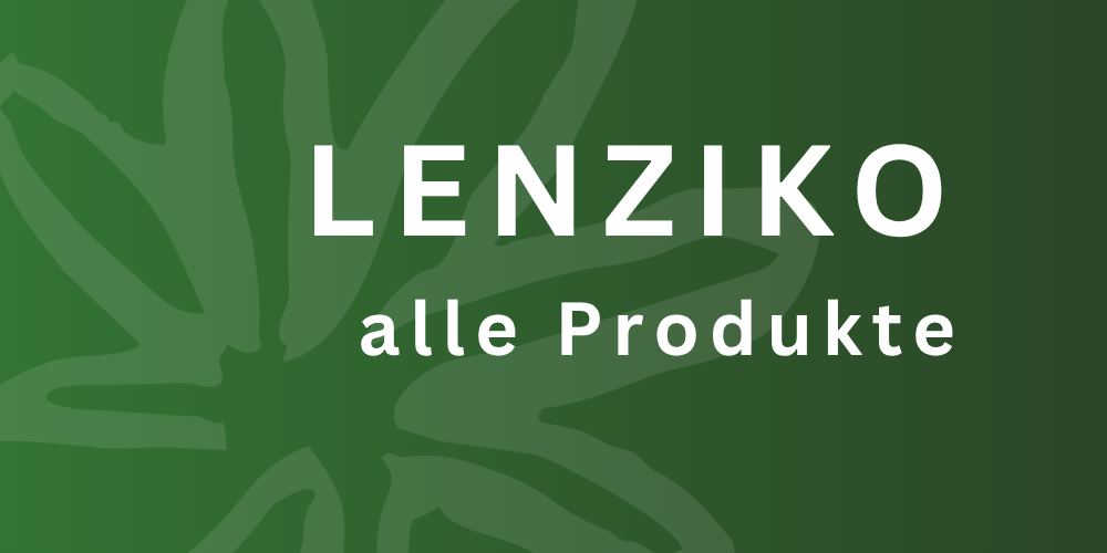 Lenziko alle Produkte Schriftzug