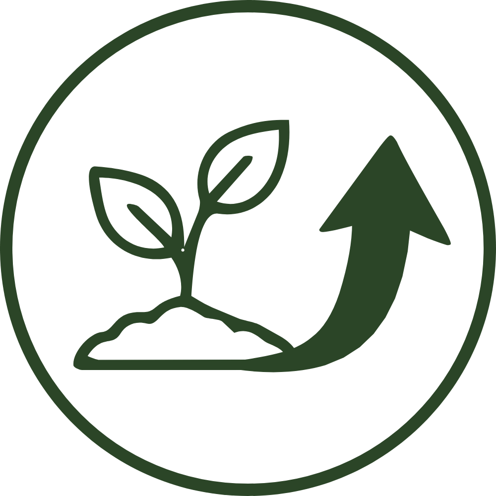 Pflanzenwachstumsymbol
